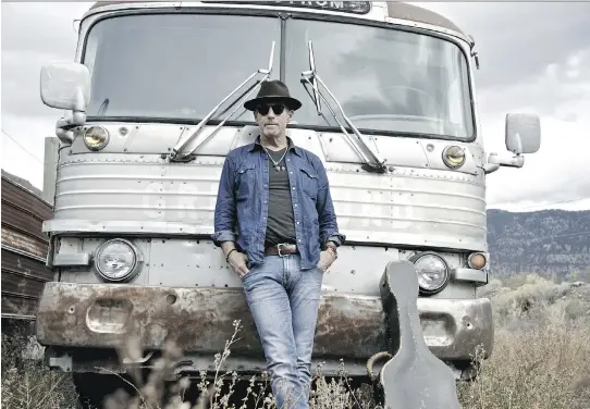  ?? MARK MARYANOVIC­H ?? Barney Bentall is back with his fourth solo album, the very personal The Drifter and the Preacher, recorded in the same Vancouver studio he used 30 years ago. Bentall has two shows in the capital region this weekend, including a Sunday afternoon show...
