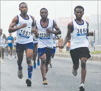  ??  ?? Runners from more than 30 African countries will take over Remo streets during the maiden Valuejet Ultra-race Championsh­ips, which holds… on Saturday.