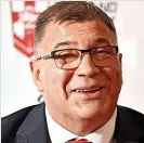  ?? ANTHONY DEVLIN/PA WIRE ?? England head coach Shaun Wane