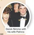  ??  ?? Derek Nimmo with his wife Patricia