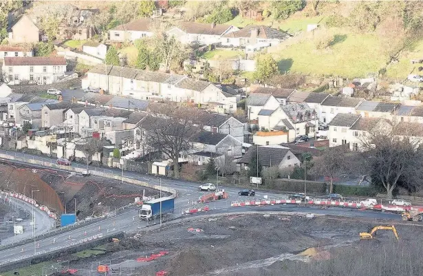  ??  ?? Roadworks are due to take place on the A4059/Cwm Cynon Industrial Estate junction this weekend