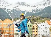  ??  ?? Julia Mancuso wirbt in den USA für Tirol