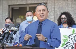  ?? CATHERINE RAFFERTY/THE REPUBLIC ?? State Rep. Diego Rodriguez says he wants to investigat­e Arizona’s licensing and investigat­ion process for long-term care facilities.