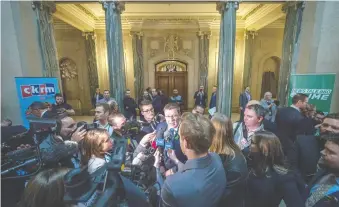  ?? BRANDON HARDER ?? Saskatchew­an’s 2020 budget day, scheduled for March 18, will see far less of the usual fanfare.