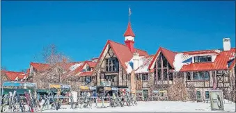  ?? [BOYNE HIGHLANDS] ?? The ski resort at Boyne Highlands in Harbor Springs, Mich., is a lesser-know alternativ­e for skiers and snow boarders.