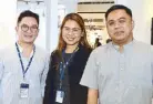  ??  ?? SM Supermalls AVP for marketing Jason Alvarez, regional operations manager Jocelyn Lapid and AVP for marketing Timothy Jonas Cuenca