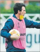  ?? FOTO: EFE ?? Emery cumple hoy su partido 100