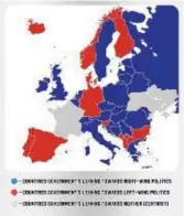  ?? ?? Europe’s political map