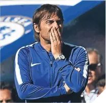  ??  ?? Stamford Bridge boss Antonio Conte.