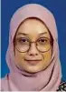  ??  ?? Qistina Atikah Mohammad Sallehuddi­n