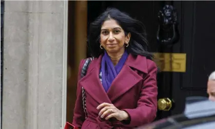  ?? Photograph: Mark Thomas/Rex/Shuttersto­ck ?? ‘The home secretary, Suella Braverman, has notoriousl­y depicted the arrival of migrants on English shores as an “invasion”.’