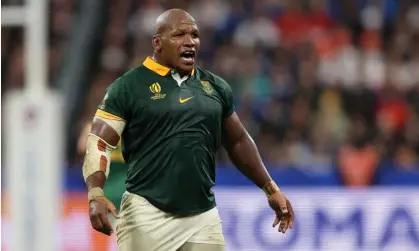  ?? ?? Bongi Mbonambi was cleared by World Rugby. Photograph: Paul Harding/Getty Images