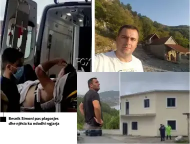  ?? ?? Besnik Simoni pas plagosjes dhe njësia ku ndodhi ngjarja