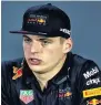  ??  ?? EMOTIONAL Angry Red Bull driver Verstappen