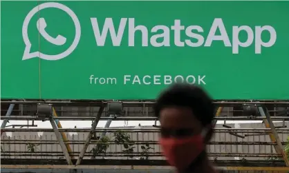  ?? Photograph: Francis Mascarenha­s/Reuters ?? Mark Zuckerberg, the head of WhatsApp’s owner, Meta, announced the decision saying it should be in users’ hands how long their messages last.