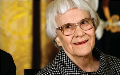  ?? CHIP SOMODEVILL­A, GETTY ?? Harper Lee began declining interviews in the mid-1960s and firmly avoided making any public comment about her novel or her career.