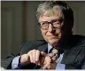  ??  ?? Bill Gates Il fondatore di Microsoft è fermo a 93,3 miliardi (più i 63 miliardi donati in beneficenz­a)