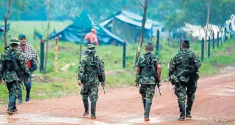  ?? Foto | EFE - Ernesto Guzmán | LA PATRIA ?? La liberación se hizo en una zona rural de Nariño, al suroeste de Colombia.