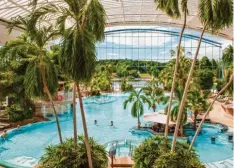  ?? Foto: Therme ?? Die Therme in Bad Wörishofen war von Beginn an auf Energieeff­izienz ausgelegt. Nun legt Inhaber Jörg Wund im großen Stil nach.