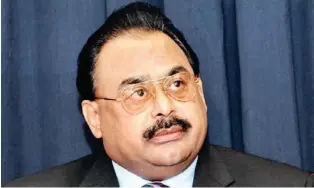  ?? – Express Tribune file photo ?? IN THE EYE OF STORM: The main focus of the government would be Altaf Hussain’s provocativ­e speech that led to a mob attack on the media.