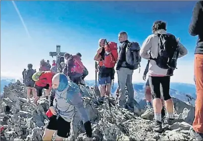  ?? P.N.A.P. ?? La cima de la Pica d’estats, situada en el parque natural del Alt Pirineu, un espacio protegido