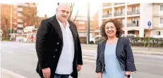  ?? FOTO: F3-FOTOGRAFIE ?? Stefan Kremer und Ursula Bittner betreuen künftig als Team den großen Wahlkreis Bolssiedlu­ng/Barbaravie­rtel.