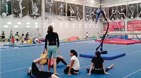  ??  ?? Clases de danza aérea se impartirán por parte de AGOT a partir de septiembre. (foto archivo)