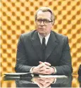  ??  ?? I spy: Oldman as George Smiley in the 2011 film of Tinker, Tailor, Soldier, Spy