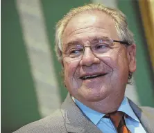  ?? Staffphoto­SbyMattSto­ne ?? APPROVAL: House Speaker Robert A. DeLeo said the new ‘red flag’ law will prevent ‘senseless tragedies and help keep Massachuse­tts’ children safe.’