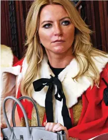  ?? ?? Lady Mone: Accused of breaching code of conduct