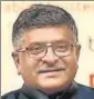  ??  ?? Ravi Shankar Prasad