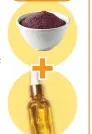  ??  ?? Acai berry powder
Skin serum