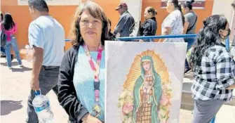  ?? FOTOS: VICENTE GUERRA ?? es un orgullo tener a la virgen de Guadalupe con un nichito en su casa, para que ahí esté presente