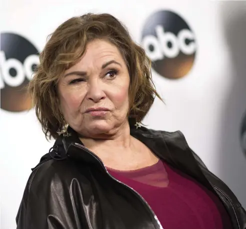  ?? Picture: VALERIE MACO ?? APOLOGETIC: Roseanne Barr says she’s had a number of offers to return to television after the reboot of her hit show Roseanne was axed by US TV network ABC after she made a series of racist and anti-Semitic tweets.