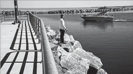  ?? ZBIGNIEW BZDAK/CHICAGO TRIBUNE ?? Researcher­s with the Illinois-Indiana Sea Grant and Purdue University sorted through the stomachs of five species of game fish across Lake Michigan.