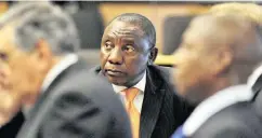  ?? PHOTO: ITUMELENG ENGLISH ?? Deputy President Cyril Ramaphosa’s recent “apology” for the Marikana massacre has been put into question by the writer.