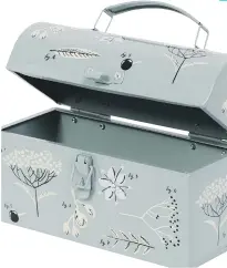  ??  ?? Elderflowe­r Tool Box – www.magpieline.com