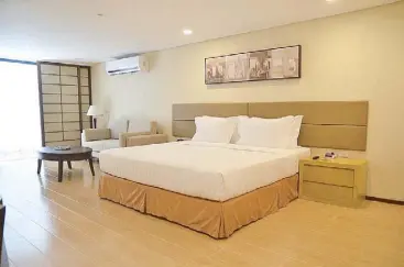  ?? ?? Bedrooms at Jin Jiang Inn are really spacious.