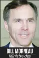  ??  ?? Bill Morneau Ministre des Finances