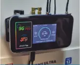  ?? ?? If you want 5G internet, Motorhome Wifi offers its flagship £650 Compact Pro system, which can provide download speeds of up to 3.8Gbps