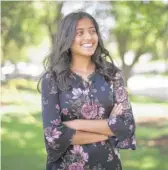  ?? RICH HEIN/SUN-TIMES ?? Jui Khankari, 17, of Oak Brook, is one of two recipients of a Diana Award in Illinois and among 24 in the United States.