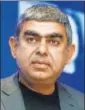  ?? MINT/FILE ?? Infosys CEO Vishal Sikka