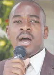  ??  ?? Nelson Chamisa