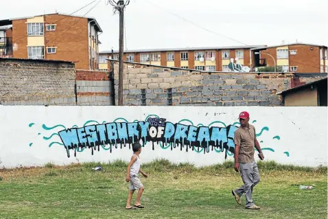  ?? Picture: Alaister Russell ?? Dreams have long been broken in the Johannesbu­rg suburb of Westbury, where residents are caught up in the violence between local gangs.