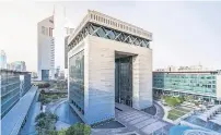  ?? — File photo ?? FinTech Hive at DIFC is the first and largest financial technology accelerato­r in the Measa region.