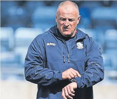  ?? ?? ● Rochdale Hornets coach Matt Calland