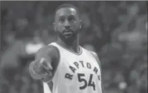  ?? CANADIAN PRESS FILE PHOTO ?? Patrick Patterson is leaving the Toronto Raptors after agreeing to a three-year, $16.4-million contract to play with Oklahoma City.
