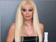  ?? CHARLES SYKES/INVISION/AP ?? Victoria Gotti wrote the screenplay for “Victoria Gotti: My Father’s Daughter,” a movie that airs tonight.