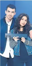  ?? THE CANADIAN PRESS/BELL MEDIA ?? MuchMusic Video Awards co-hosts Joe Jonas and Alessia Cara are shown in a handout photo.