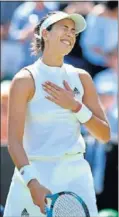  ??  ?? Garbiñe Muguruza.